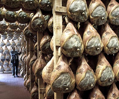 Un controllo visivo tra le cosce, nella cantina moderna